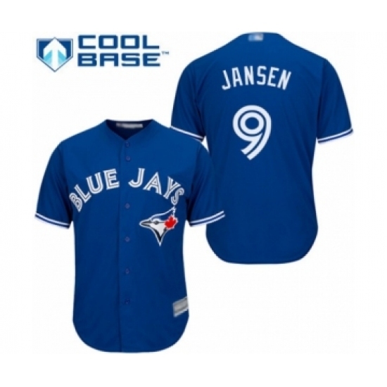 Youth Toronto Blue Jays #9 Danny Jansen Authentic Blue Alternate Baseball Player Jersey Youth Toronto Blue Jays #9 Danny Jansen Authentic Blue Alternate Baseball Player Jersey