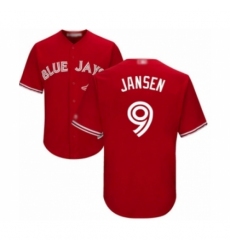 Youth Toronto Blue Jays #9 Danny Jansen Authentic Scarlet Alternate Baseball Player Jersey Youth Toronto Blue Jays #9 Danny Jansen Authentic Scarlet Alternate Baseball Player Jersey