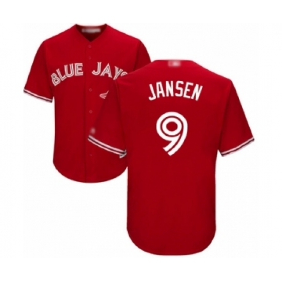 Youth Toronto Blue Jays #9 Danny Jansen Authentic Scarlet Alternate Baseball Player Jersey Youth Toronto Blue Jays #9 Danny Jansen Authentic Scarlet Alternate Baseball Player Jersey