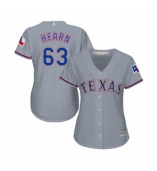 Women's Texas Rangers #64 C.D. Pelham Authentic Grey Road Cool Base Baseball Player Jersey Women's Texas Rangers #64 C.D. Pelham Authentic Grey Road Cool Base Baseball Player Jersey