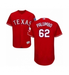 Men's Texas Rangers #62 Joe Palumbo Red Alternate Flex Base Authentic Collection Baseball Player Jersey Men's Texas Rangers #62 Joe Palumbo Red Alternate Flex Base Authentic Collection Baseball Player Jersey