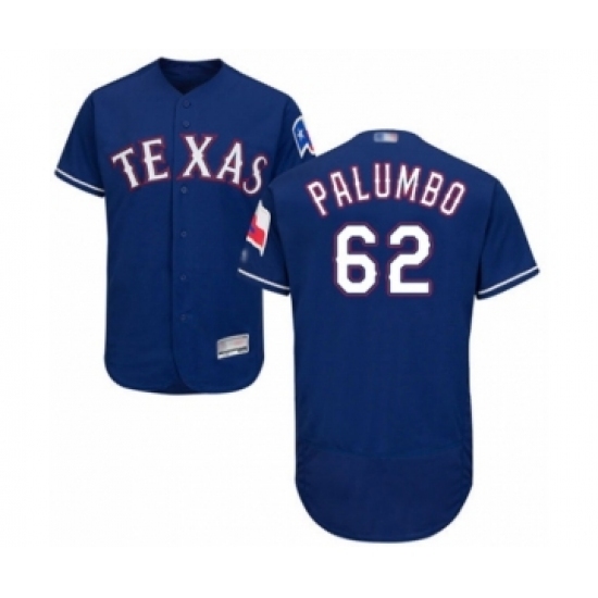 Men's Texas Rangers #62 Joe Palumbo Royal Blue Alternate Flex Base Authentic Collection Baseball Player Jersey Men's Texas Rangers #62 Joe Palumbo Royal Blue Alternate Flex Base Authentic Collection Baseball Player Jersey