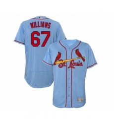 Men's St. Louis Cardinals #67 Justin Williams Light Blue Alternate Flex Base Authentic Collection Baseball Player Jersey Men's St. Louis Cardinals #67 Justin Williams Light Blue Alternate Flex Base Authentic Collection Baseball Player Jersey