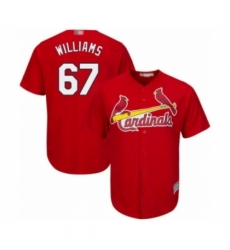 Youth St. Louis Cardinals #67 Justin Williams Authentic Red Alternate Cool Base Baseball Player Jersey Youth St. Louis Cardinals #67 Justin Williams Authentic Red Alternate Cool Base Baseball Player Jersey