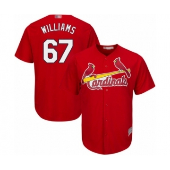 Youth St. Louis Cardinals #67 Justin Williams Authentic Red Alternate Cool Base Baseball Player Jersey Youth St. Louis Cardinals #67 Justin Williams Authentic Red Alternate Cool Base Baseball Player Jersey