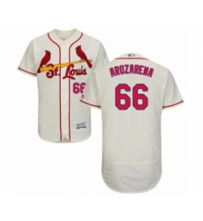 Men's St. Louis Cardinals #66 Randy Arozarena Cream Alternate Flex Base Authentic Collection Baseball Player Jersey Men's St. Louis Cardinals #66 Randy Arozarena Cream Alternate Flex Base Authentic Collection Baseball Player Jersey