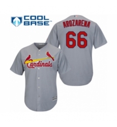 Youth St. Louis Cardinals #66 Randy Arozarena Authentic Grey Road Cool Base Baseball Player Jersey Youth St. Louis Cardinals #66 Randy Arozarena Authentic Grey Road Cool Base Baseball Player Jersey