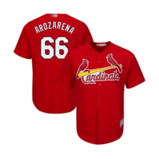Youth St. Louis Cardinals #66 Randy Arozarena Authentic Red Alternate Cool Base Baseball Player Jersey Youth St. Louis Cardinals #66 Randy Arozarena Authentic Red Alternate Cool Base Baseball Player Jersey