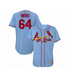Men's St. Louis Cardinals #64 Ramon Urias Light Blue Alternate Flex Base Authentic Collection Baseball Player Jersey Men's St. Louis Cardinals #64 Ramon Urias Light Blue Alternate Flex Base Authentic Collection Baseball Player Jersey