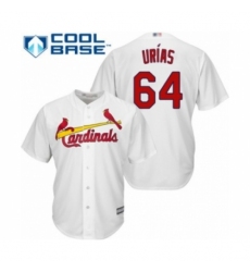 Youth St. Louis Cardinals #64 Ramon Urias Authentic White Home Cool Base Baseball Player Jersey Youth St. Louis Cardinals #64 Ramon Urias Authentic White Home Cool Base Baseball Player Jersey