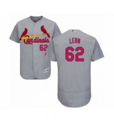 Men's St. Louis Cardinals #62 Daniel Ponce de Leon Grey Road Flex Base Authentic Collection Baseball Player Jersey Men's St. Louis Cardinals #62 Daniel Ponce de Leon Grey Road Flex Base Authentic Collection Baseball Player Jersey
