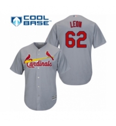 Youth St. Louis Cardinals #62 Daniel Ponce de Leon Authentic Grey Road Cool Base Baseball Player Jersey Youth St. Louis Cardinals #62 Daniel Ponce de Leon Authentic Grey Road Cool Base Baseball Player Jersey