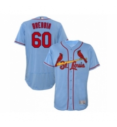 Men's St. Louis Cardinals #60 John Brebbia Light Blue Alternate Flex Base Authentic Collection Baseball Player Jersey Men's St. Louis Cardinals #60 John Brebbia Light Blue Alternate Flex Base Authentic Collection Baseball Player Jersey