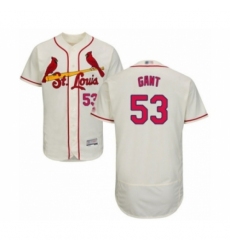 Men's St. Louis Cardinals #53 John Gant Cream Alternate Flex Base Authentic Collection Baseball Player Jersey Men's St. Louis Cardinals #53 John Gant Cream Alternate Flex Base Authentic Collection Baseball Player Jersey