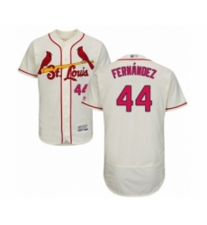Men's St. Louis Cardinals #44 Junior Fernandez Cream Alternate Flex Base Authentic Collection Baseball Player Jersey Men's St. Louis Cardinals #44 Junior Fernandez Cream Alternate Flex Base Authentic Collection Baseball Player Jersey