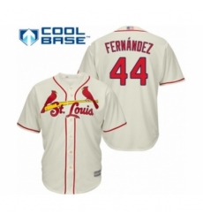 Youth St. Louis Cardinals #44 Junior Fernandez Authentic Cream Alternate Cool Base Baseball Player Jersey Youth St. Louis Cardinals #44 Junior Fernandez Authentic Cream Alternate Cool Base Baseball Player Jersey