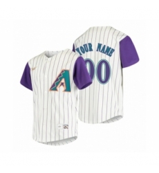 Arizona Diamondbacks Custom Nike Cream 2020 Cooperstown Collection Alternate Jersey