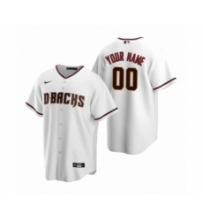 Arizona Diamondbacks Custom Nike White Replica Home Jersey