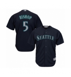 Youth Seattle Mariners #5 Braden Bishop Authentic Navy Blue Alternate 2 Cool Base Baseball Player Jersey Youth Seattle Mariners #5 Braden Bishop Authentic Navy Blue Alternate 2 Cool Base Baseball Player Jersey