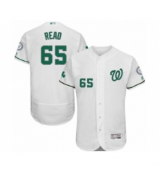 Men's Washington Nationals #65 Raudy Read White Celtic Flexbase Authentic Collection Baseball Player Jersey Men's Washington Nationals #65 Raudy Read White Celtic Flexbase Authentic Collection Baseball Player Jersey