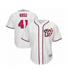 Youth Washington Nationals #41 Joe Ross Authentic White Home Cool Base Baseball Player Jersey Youth Washington Nationals #41 Joe Ross Authentic White Home Cool Base Baseball Player Jersey