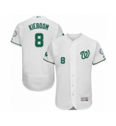 Men's Washington Nationals #8 Carter Kieboom White Celtic Flexbase Authentic Collection Baseball Player Jersey Men's Washington Nationals #8 Carter Kieboom White Celtic Flexbase Authentic Collection Baseball Player Jersey