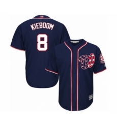 Youth Washington Nationals #8 Carter Kieboom Authentic Navy Blue Alternate 2 Cool Base Baseball Player Jersey Youth Washington Nationals #8 Carter Kieboom Authentic Navy Blue Alternate 2 Cool Base Baseball Player Jersey
