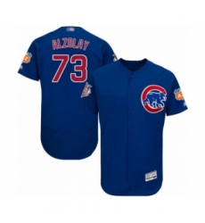 Men's Chicago Cubs #73 Adbert Alzolay Royal Blue Alternate Flex Base Authentic Collection Baseball Player Jersey Men's Chicago Cubs #73 Adbert Alzolay Royal Blue Alternate Flex Base Authentic Collection Baseball Player Jersey