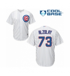 Youth Chicago Cubs #73 Adbert Alzolay Authentic White Home Cool Base Baseball Player Jersey Youth Chicago Cubs #73 Adbert Alzolay Authentic White Home Cool Base Baseball Player Jersey