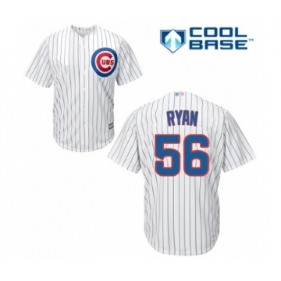 Youth Chicago Cubs #56 Kyle Ryan Authentic White Home Cool Base Baseball Player Jersey Youth Chicago Cubs #56 Kyle Ryan Authentic White Home Cool Base Baseball Player Jersey