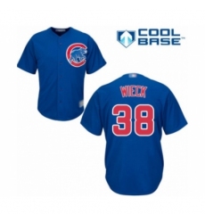 Youth Chicago Cubs #38 Brad Wieck Authentic Royal Blue Alternate Cool Base Baseball Player Jersey Youth Chicago Cubs #38 Brad Wieck Authentic Royal Blue Alternate Cool Base Baseball Player Jersey
