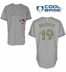 Men's Majestic Toronto Blue Jays #19 Jose Bautista Replica White USMC Cool Base MLB Jersey Men's Majestic Toronto Blue Jays #19 Jose Bautista Replica White USMC Cool Base MLB Jersey