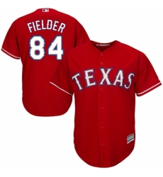 Youth Majestic Texas Rangers #84 Prince Fielder Replica Red Alternate Cool Base MLB Jersey Youth Majestic Texas Rangers #84 Prince Fielder Replica Red Alternate Cool Base MLB Jersey