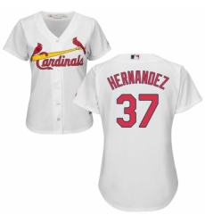 Women's Majestic St. Louis Cardinals #37 Keith Hernandez Replica White Home Cool Base MLB Jersey Women's Majestic St. Louis Cardinals #37 Keith Hernandez Replica White Home Cool Base MLB Jersey