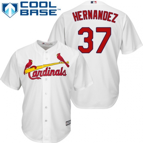 Youth Majestic St. Louis Cardinals #37 Keith Hernandez Replica White Home Cool Base MLB Jersey Youth Majestic St. Louis Cardinals #37 Keith Hernandez Replica White Home Cool Base MLB Jersey