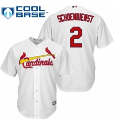 Youth Majestic St. Louis Cardinals #2 Red Schoendienst Replica White Home Cool Base MLB Jersey Youth Majestic St. Louis Cardinals #2 Red Schoendienst Replica White Home Cool Base MLB Jersey