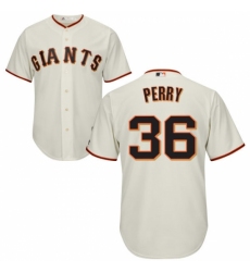 Men's Majestic San Francisco Giants #36 Gaylord Perry Replica Cream Home Cool Base MLB Jersey Men's Majestic San Francisco Giants #36 Gaylord Perry Replica Cream Home Cool Base MLB Jersey