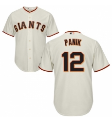 Men's Majestic San Francisco Giants #12 Joe Panik Replica Cream Home Cool Base MLB Jersey Men's Majestic San Francisco Giants #12 Joe Panik Replica Cream Home Cool Base MLB Jersey