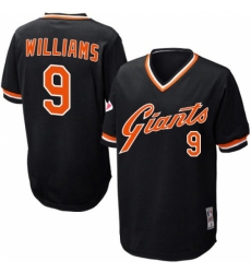 Men's Mitchell and Ness San Francisco Giants #9 Matt Williams Replica Black Throwback MLB Jersey Men's Mitchell and Ness San Francisco Giants #9 Matt Williams Replica Black Throwback MLB Jersey