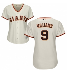 Women's Majestic San Francisco Giants #9 Matt Williams Replica Cream Home Cool Base MLB Jersey Women's Majestic San Francisco Giants #9 Matt Williams Replica Cream Home Cool Base MLB Jersey