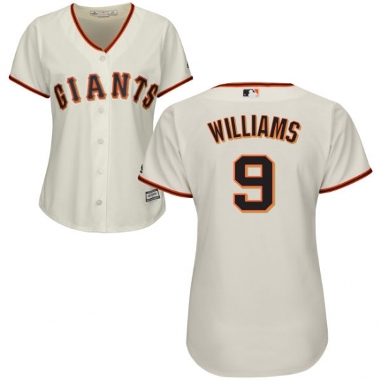 Women's Majestic San Francisco Giants #9 Matt Williams Replica Cream Home Cool Base MLB Jersey Women's Majestic San Francisco Giants #9 Matt Williams Replica Cream Home Cool Base MLB Jersey