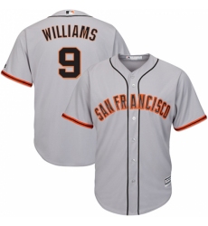 Youth Majestic San Francisco Giants #9 Matt Williams Replica Grey Road Cool Base MLB Jersey Youth Majestic San Francisco Giants #9 Matt Williams Replica Grey Road Cool Base MLB Jersey