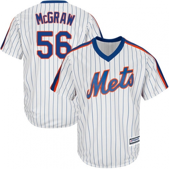 Men's Majestic New York Mets #45 Tug McGraw Replica White Alternate Cool Base MLB Jersey Men's Majestic New York Mets #45 Tug McGraw Replica White Alternate Cool Base MLB Jersey