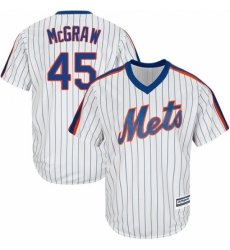 Youth Majestic New York Mets #45 Tug McGraw Replica White Alternate Cool Base MLB Jersey Youth Majestic New York Mets #45 Tug McGraw Replica White Alternate Cool Base MLB Jersey