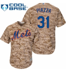Men's Majestic New York Mets #31 Mike Piazza Replica Camo Alternate Cool Base MLB Jersey Men's Majestic New York Mets #31 Mike Piazza Replica Camo Alternate Cool Base MLB Jersey
