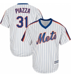Youth Majestic New York Mets #31 Mike Piazza Replica White Alternate Cool Base MLB Jersey Youth Majestic New York Mets #31 Mike Piazza Replica White Alternate Cool Base MLB Jersey