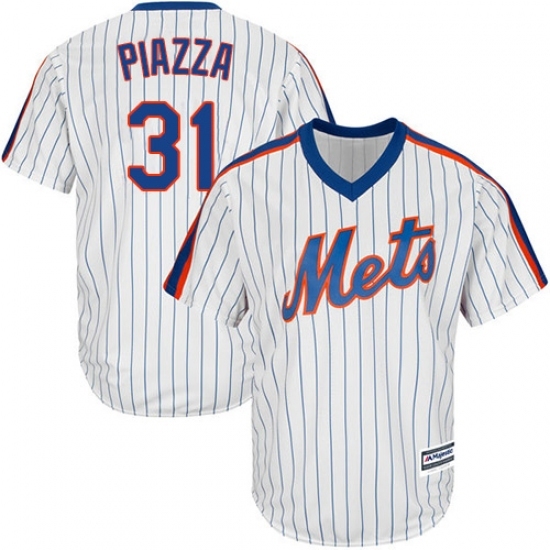 Youth Majestic New York Mets #31 Mike Piazza Replica White Alternate Cool Base MLB Jersey Youth Majestic New York Mets #31 Mike Piazza Replica White Alternate Cool Base MLB Jersey