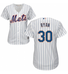Women's Majestic New York Mets #30 Nolan Ryan Replica White Home Cool Base MLB Jersey Women's Majestic New York Mets #30 Nolan Ryan Replica White Home Cool Base MLB Jersey