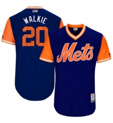 Men's Majestic New York Mets #20 Neil Walker 