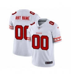 Men's Tampa Bay Buccaneers Customized White Team Logo Cool Edition Jersey